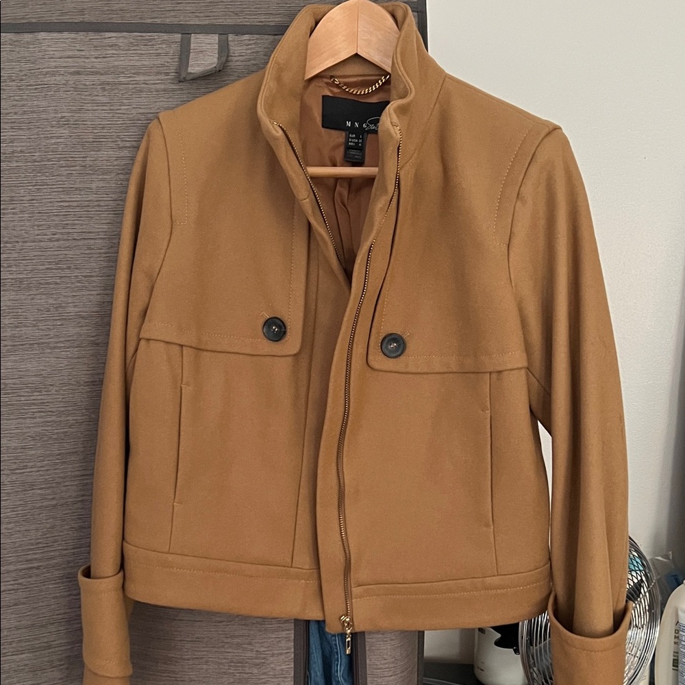 MNG-Mango Camel Jacket